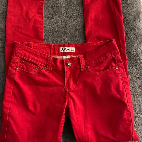 🌺BOGO🌺 Kilp Jeans~Red & buttery soft! - Picture 3 of 8